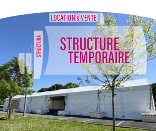 location magasin et restaurant temporaire