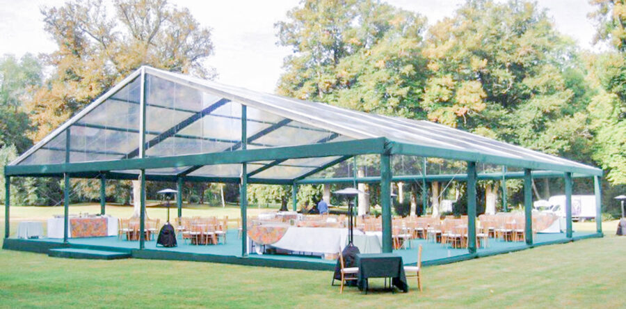 18- Structure chapiteau entoilage cristal 20mx25m