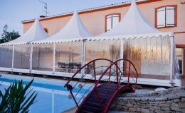 Nous vous proposons à la location ou à la vente une garden pour un mariage et pour tout type d’événement particulier de type anniversaire, cocktail, repas. Structura Toulouse, Montauban, Albi, Auch, Castres, Rodez, Perpignan, Agen