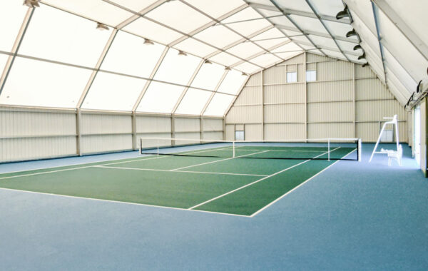 17- Structure multisport 18x36m, toiture thermo-gonflée