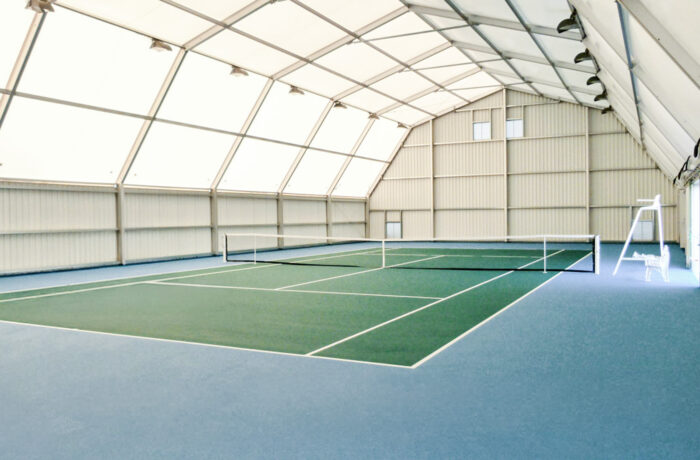 17- Structure multisport 18x36m, toiture thermo-gonflée