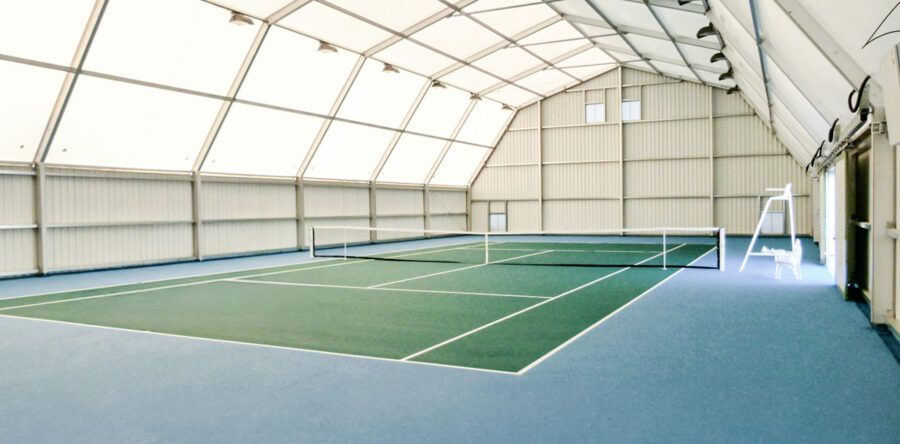 17- Structure multisport 18x36m, toiture thermo-gonflée