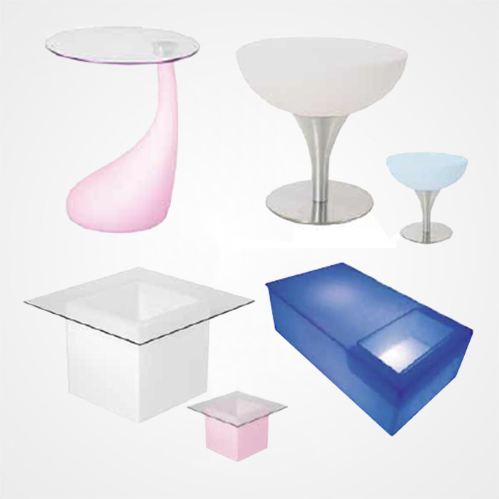 6 – Mobilier lumineux led