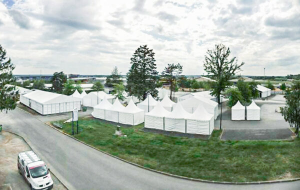 09- Structure chapiteau 10mx20m et garden