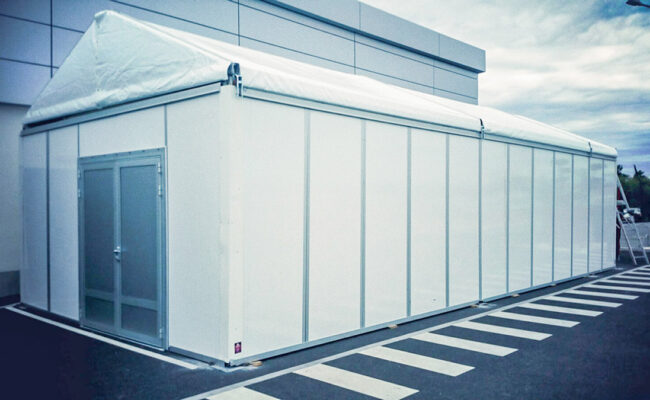 Location chapiteau barnum espace de vente et de stockage de manière ponctuelle ou permanente sur Toulouse, Castres, Albi, Auch, Rodez, Carcassonne, Perpignan, Béziers