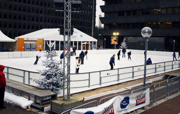 Patinoires non couvertes