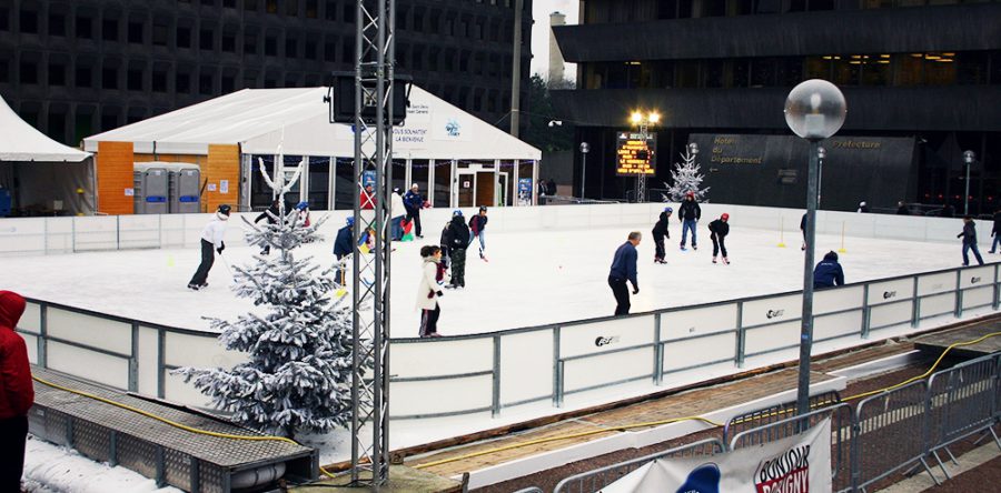 Patinoires non couvertes