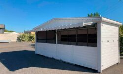 20 – Libre service chalet pliable extérieur