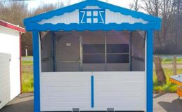 Chalet-pliable-de-3m-blanc-et-bleu-structura