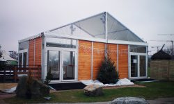 17- Structure chapiteau, bardage bois