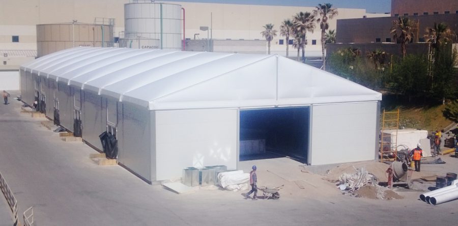 17- Bâtiment industriel de stockage 15mx30m