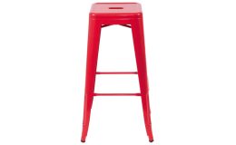 tabouret-xeno-sans-dossier-rouge