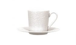 Vaisselle – Tasse à café “Tam Tam” + soucoupe