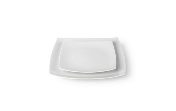 Vaisselle – Assiette “Carré Blanche”