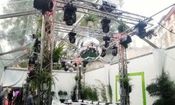 08- Structure chapiteau 8mx15m H4m, pagode 3mx3m, garden 5mx5m