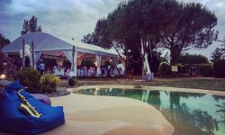 10- Structure chapiteau arquée 10mx15m