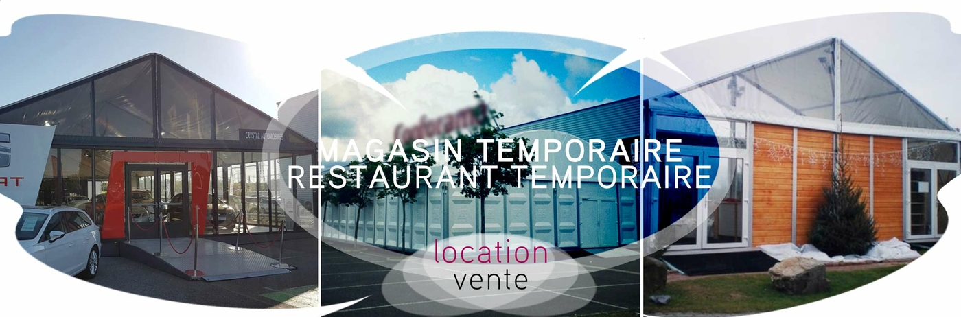 GASIN, BOUTIQUE, RESTAURANT TEMPORAIRES (POP-UP STORE)