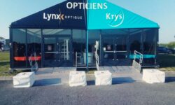 09- Structure chapiteau pour magasin temporaire 10mx10m