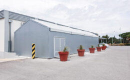 Location de bâtiment industriel démontable pour une zone de stockage ou commerciale de manière ponctuelle ou permanente sur Toulouse, Castres, Albi, Auch, Rodez, Carcassonne, Perpignan, Béziers