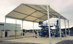 09- Structure chapiteau stockage permanent 10mx15m