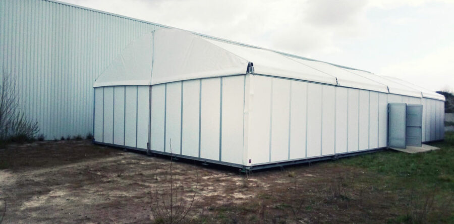 12- Structure chapiteau augmentation d’activité 10mx20m