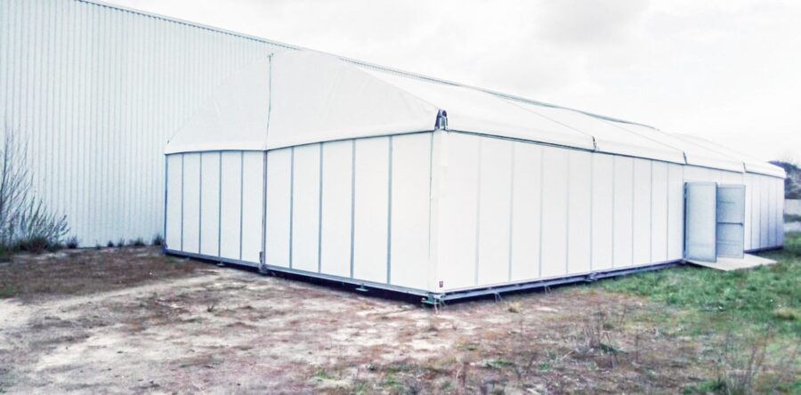 10 – Structure chapiteau augmentation d’activité 10mx20m