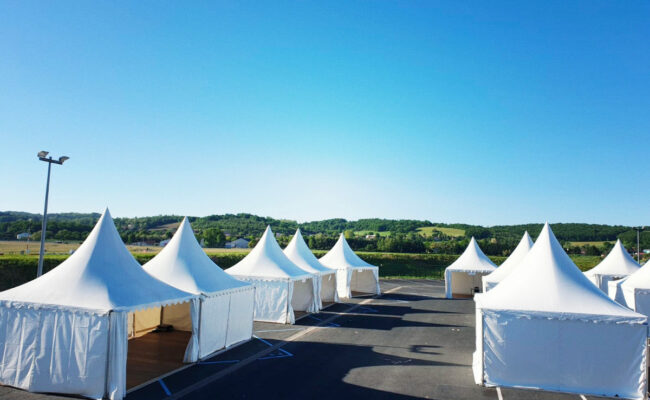 garden exposition village producteurs locaux 5mx5m Structura location et vente