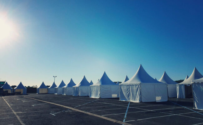 garden exposition village producteurs locaux 5mx5m Structura location et vente