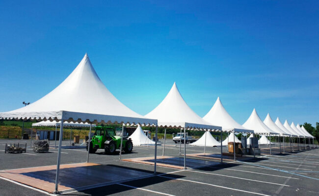 garden exposition village producteurs locaux 5mx5m Structura location et vente