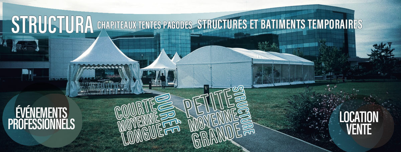 Professionnels, préparez vos événements de la rentrée avec une structure temporaire