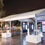 location structure événement professionnel 8mx10m avec auvent location longue durée Structura Toulouse France