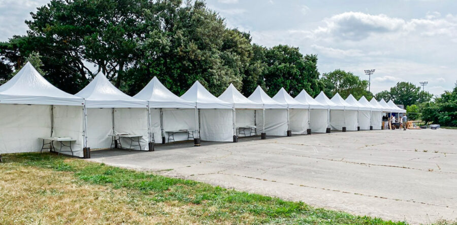 03 – Pagodes 3mx3m pour un événement public