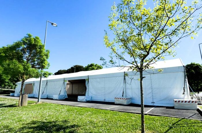 12 – Chapiteau barnum événement culturel salle de concert 10m x 35m