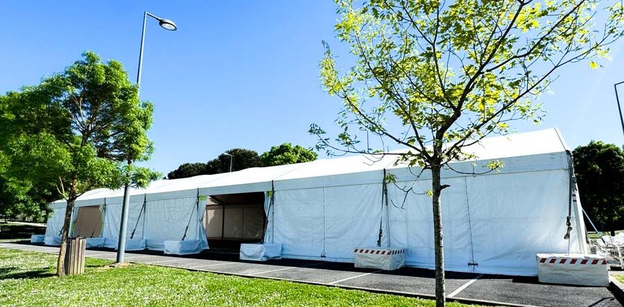 12 – Chapiteau barnum événement culturel salle de concert 10m x 35m