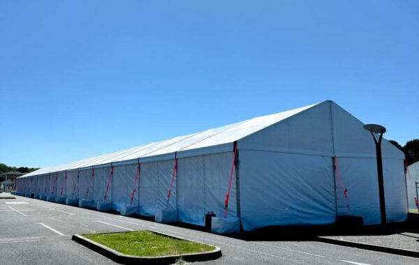 12 – Chapiteau barnum événement professionnel 10m x 80m
