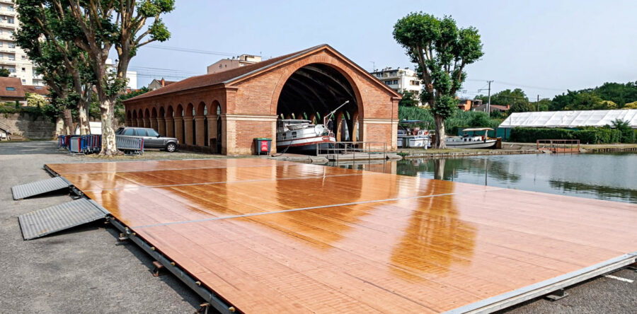 Option | Plancher vernis sur semelle