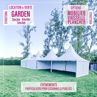 Découvrez nos gardens pour une animation sportive, un événement professionnel ou une réception privée